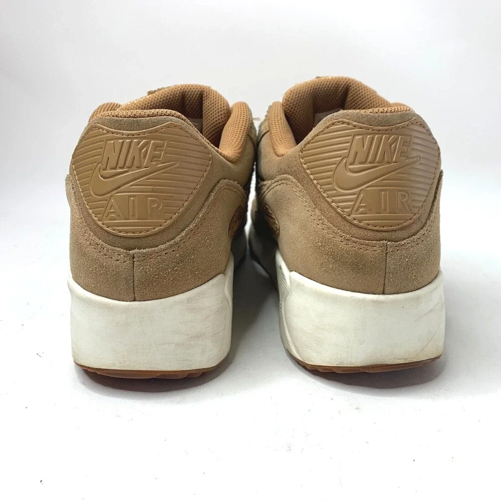 Nike Air Max 90 Ultra 2.0 LTR‎ Leather Flax/Wheat/Gum Mens 8.5 924447-200